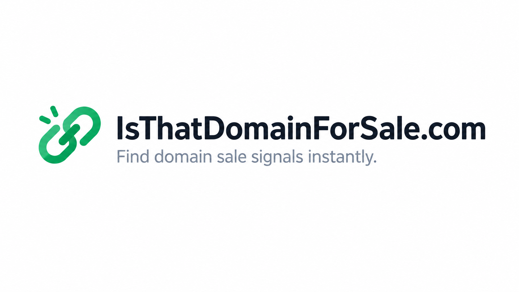 IsThatDomainForSale.com — Find domain sale signals instantly.